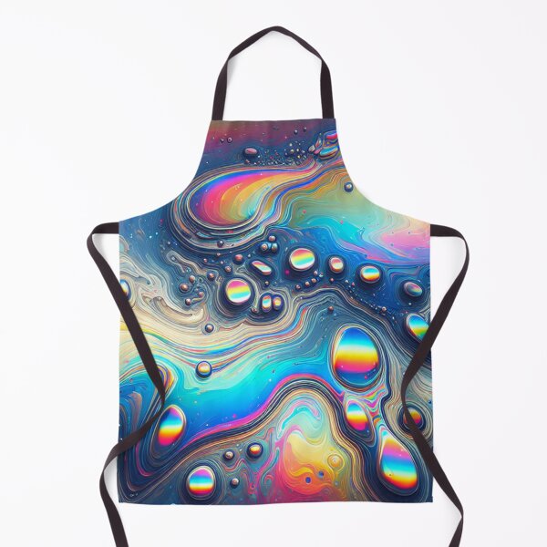 Item preview, Silver Oil Slick With Rainbow Highlights designed and sold by Tlemus9.