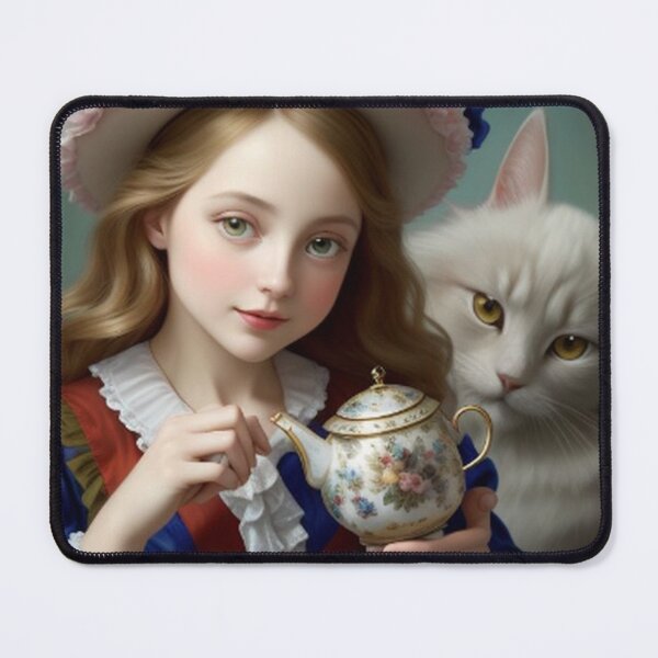 Item preview, Classic Alice In Wonderland and Cat designed and sold by TheDarkWardrobe.