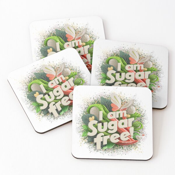 Item preview, I am sugar free! designed and sold by SweetEnough.