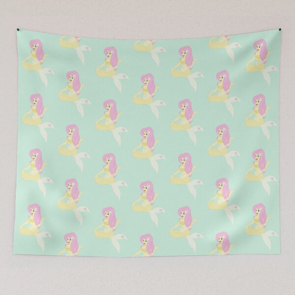 Item preview, My Little Mermaid; Fluttershy; Mint Green designed and sold by Marco Bottiglieri.
