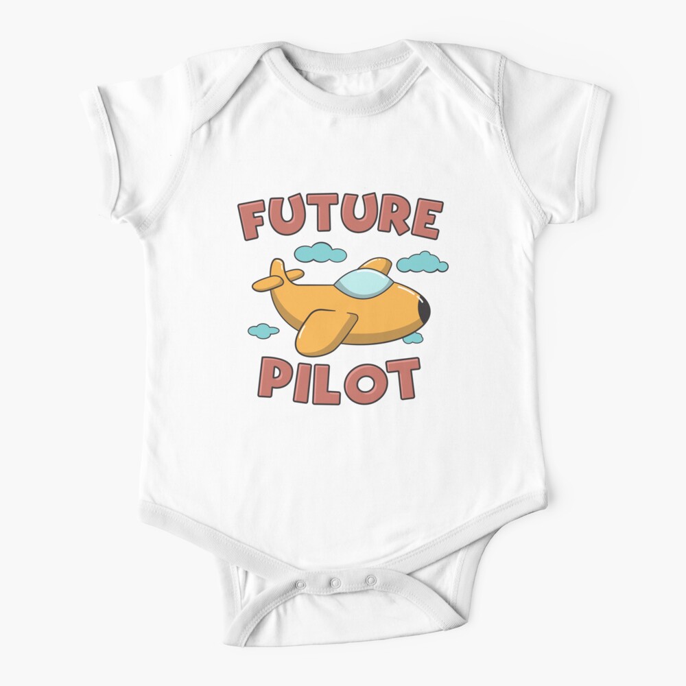 Future Pilot - Funny Aviation Quotes Gift Baby One-Piece