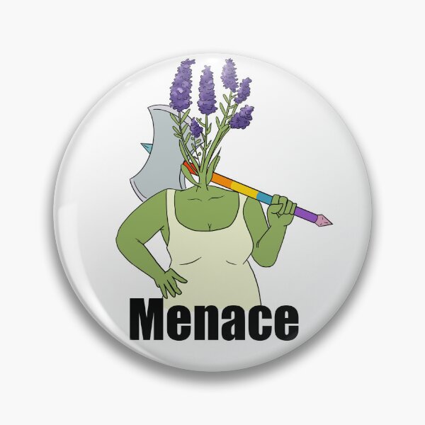 Item preview, Lavender Menace designed and sold by parlorcityderby.