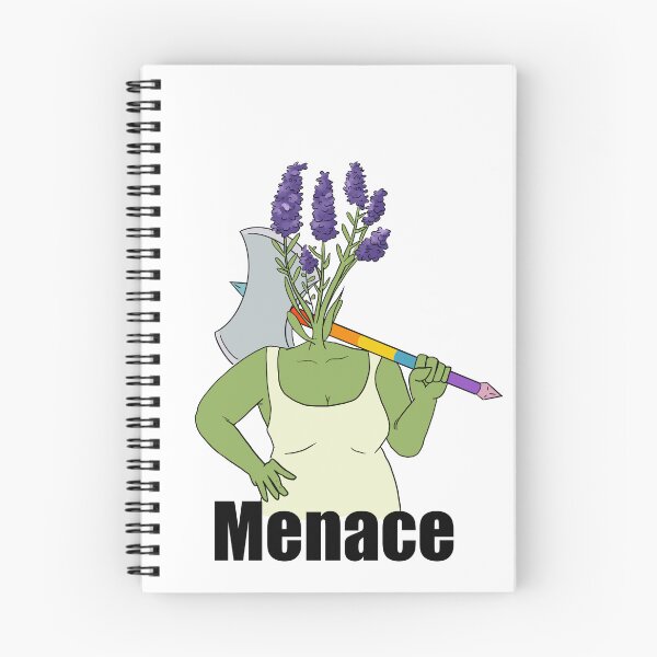 Item preview, Lavender Menace designed and sold by parlorcityderby.
