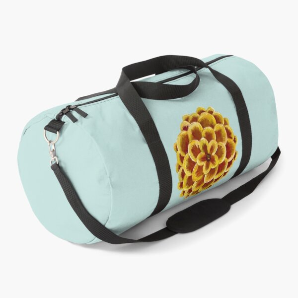 Item preview, Fiery Summer Zinnia Flower in Yellow designed and sold by Bekah Grace.