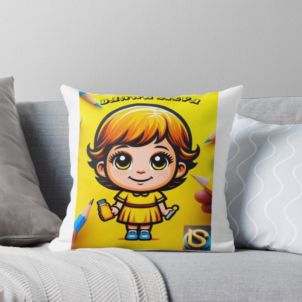Item preview, Throw Pillow designed and sold by THECAPI.