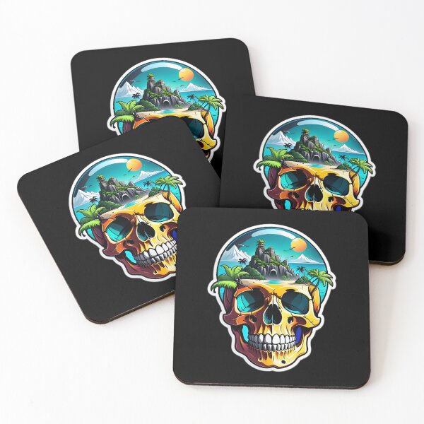 Item preview, Skull Island Tropical Adventure designed and sold by TheArtOfPat.