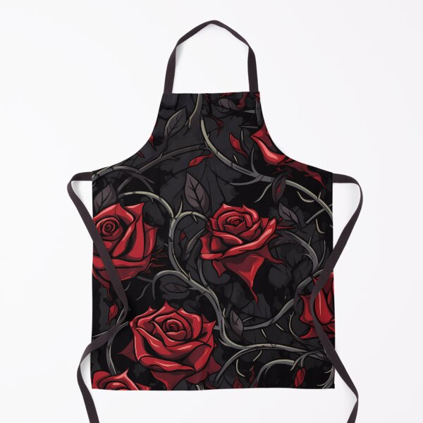 Item preview, Crimson Red and Black Gothic Inspired Roses Design designed and sold by Nosy is Everything.