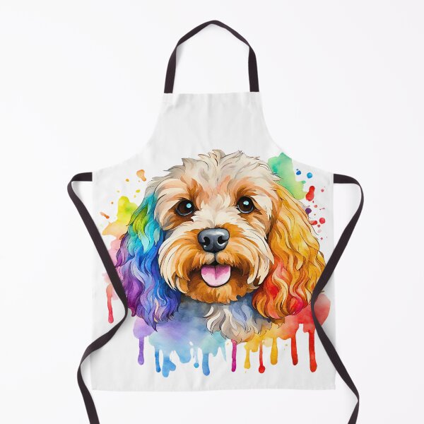 Item preview, Cockapoo Watercolor Portrait designed and sold by Fredster1966.