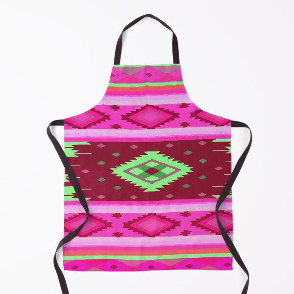 Item preview, Hot pink southwest flair dopamine dressing maximalist folk art boho chic decor designed and sold by T-Mex.