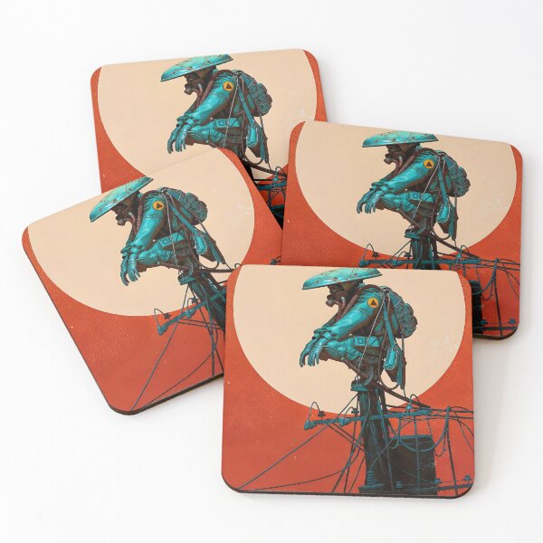 Item preview, Cyberpunk Moonlight Ninja designed and sold by QuietJamsDesign.