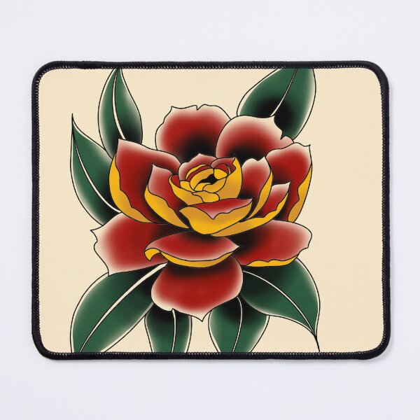 Item preview, Rose Tattoo style Illustration designed and sold by Mikaela Ochoa.