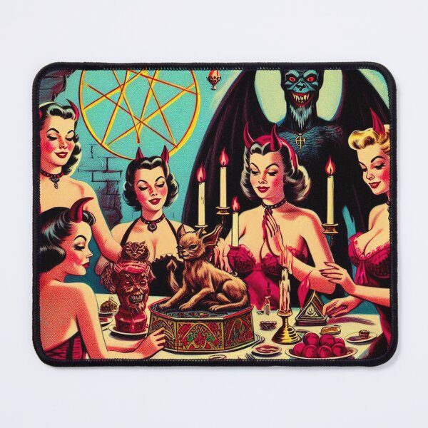 Item preview, Retro Devilish Girls designed and sold by PulpVintage.