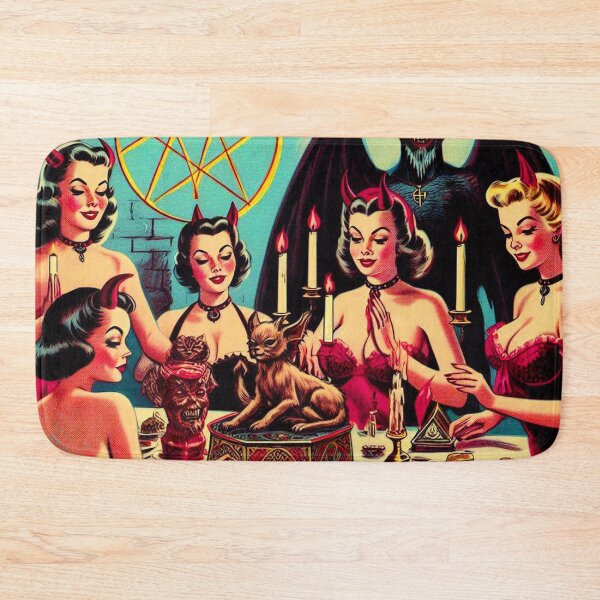 Item preview, Retro Devilish Girls designed and sold by PulpVintage.