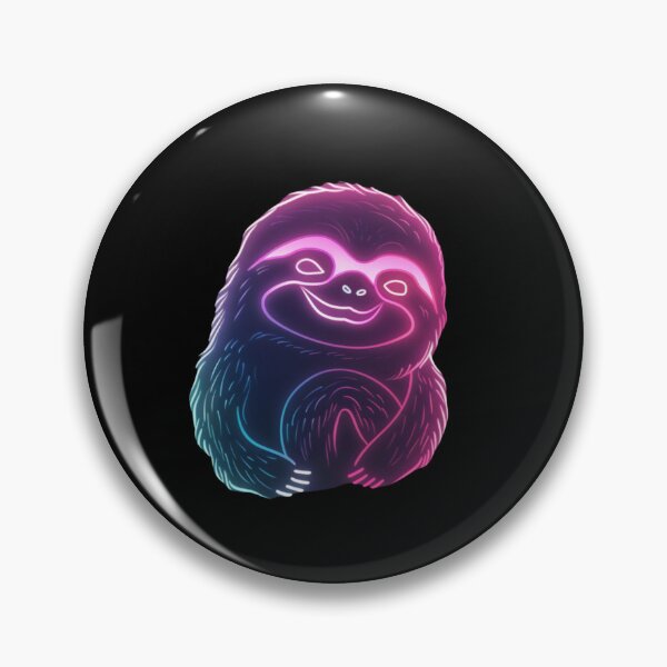 Item preview, Neon Sloth - Neon Sloth Pixelated Art designed and sold by Reichcorp.