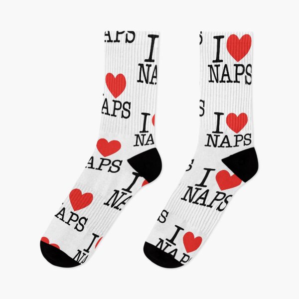 Item preview, I Heart Naps - Bed Lover - Funny Retro Style designed and sold by RLYGR8.