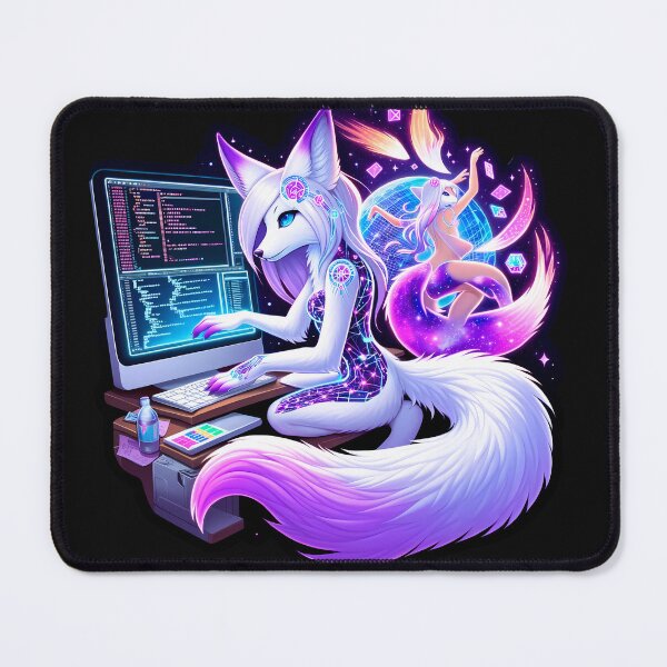 Item preview, Celestia Vulpes: The Cybernetic Enchantress designed and sold by Vault of Wonders.