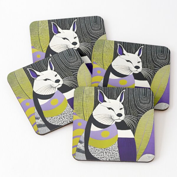 Item preview, Purrplexing Patterns designed and sold by ramboe.