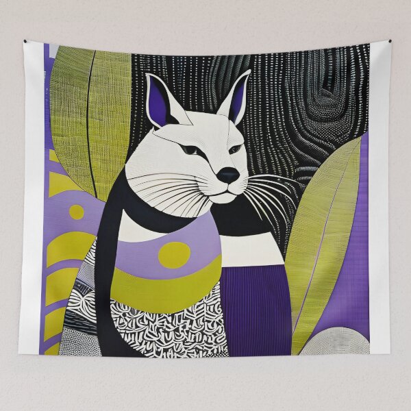 Item preview, Purrplexing Patterns designed and sold by ramboe.