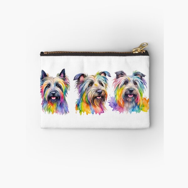 Item preview, Skye Terrier Trio Watercolor Portrait designed and sold by Fredster1966.