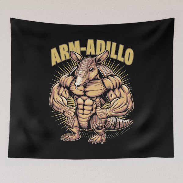 Item preview, ARMadillo - funny bodybuilding armadillo designed and sold by Kashear.