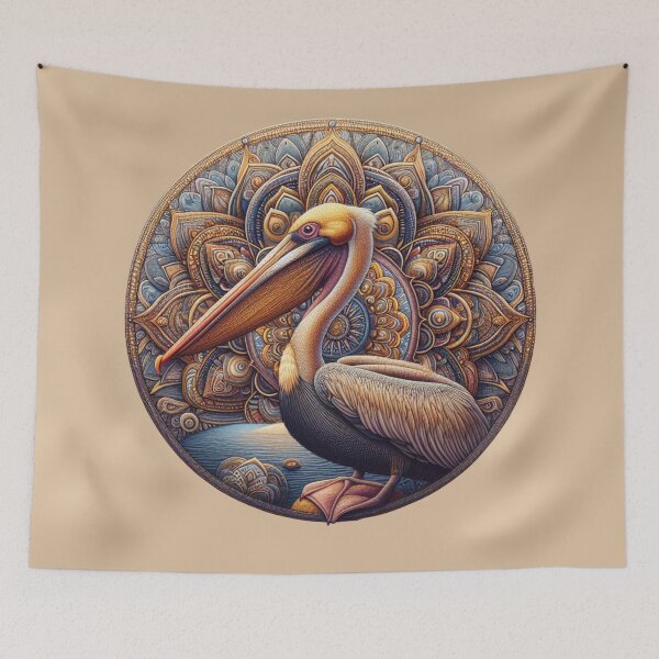Item preview, Mandala Pelican designed and sold by Ana C Falla.
