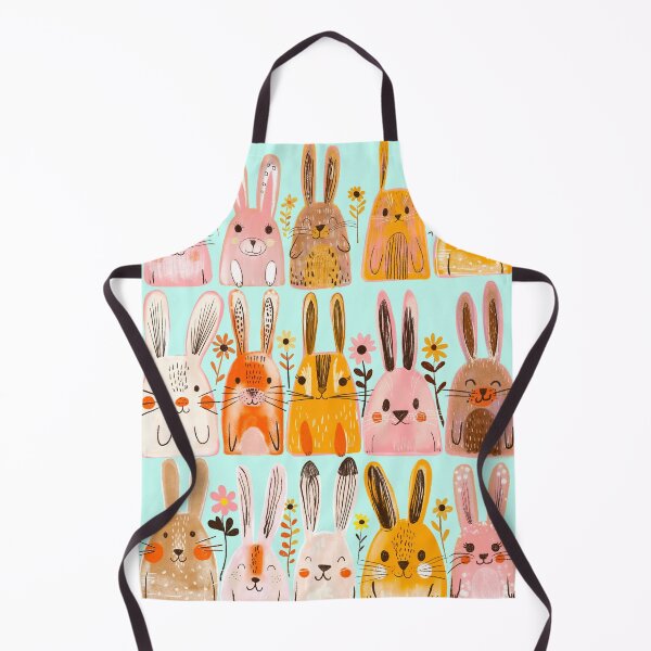 Item preview, Rabbit Multiplication nursery art smaller, pastel green background designed and sold by Artlizzard.
