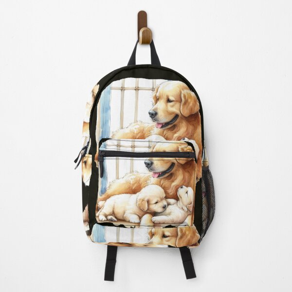 Item preview, Golden Retriever Mom and Puppies Sketch ,  designed and sold by PaintMeWorld.