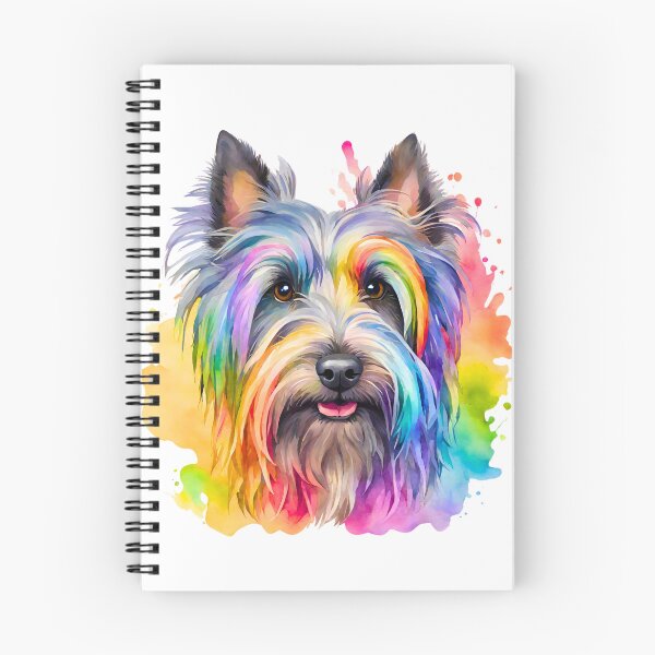 Item preview, Retrato de acuarela de Skye Terrier designed and sold by Fredster1966.