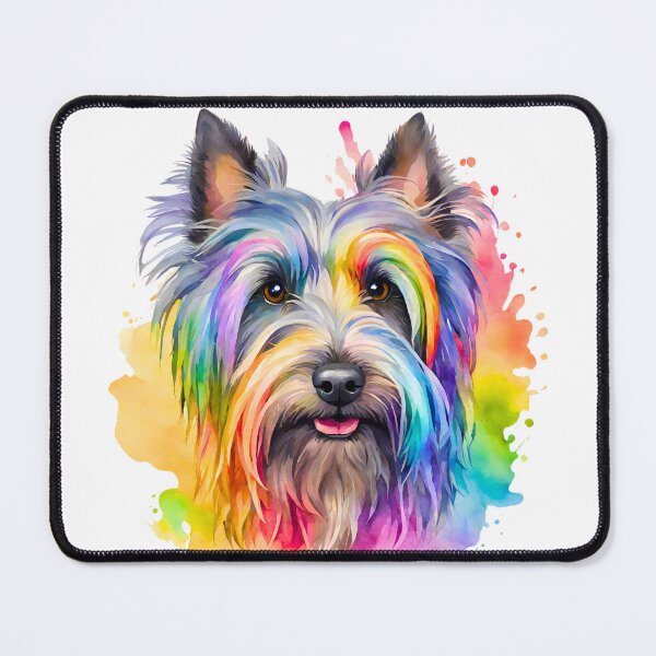 Item preview, Skye Terrier Watercolor Portrait designed and sold by Fredster1966.