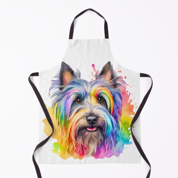 Item preview, Skye Terrier Watercolor Portrait designed and sold by Fredster1966.