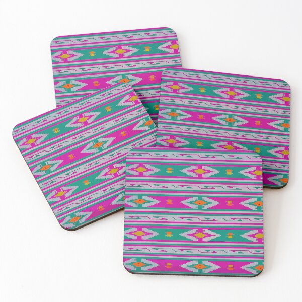 Item preview, Green lavender chevron boho chic serape bold decor designed and sold by T-Mex.