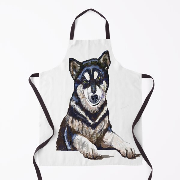 Item preview, Malamute puppy looking to play designed and sold by Valérie Ozanon.