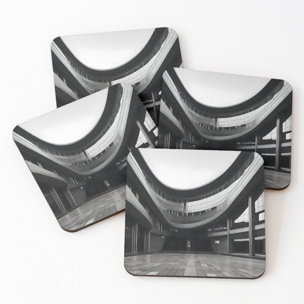 Item preview, Cinematic Monochromatic Architectural Abstract Photography designed and sold by ShadeScapeArt.