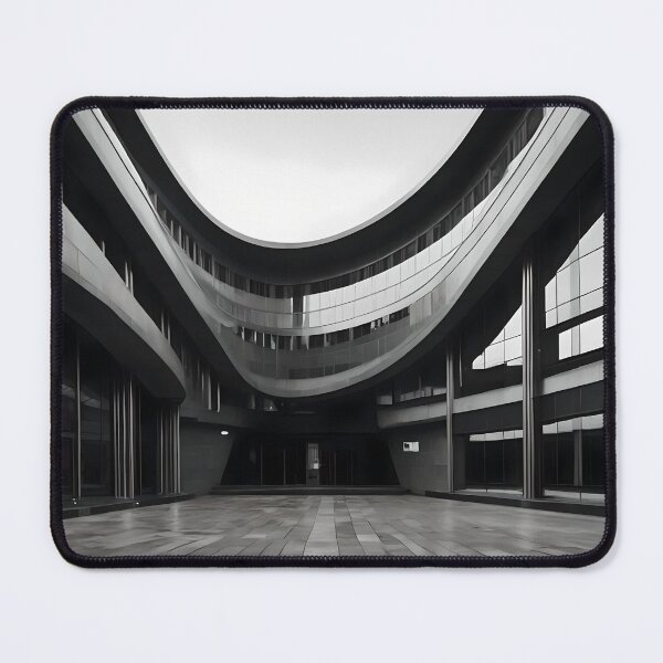 Item preview, Cinematic Monochromatic Architectural Abstract Photography designed and sold by ShadeScapeArt.