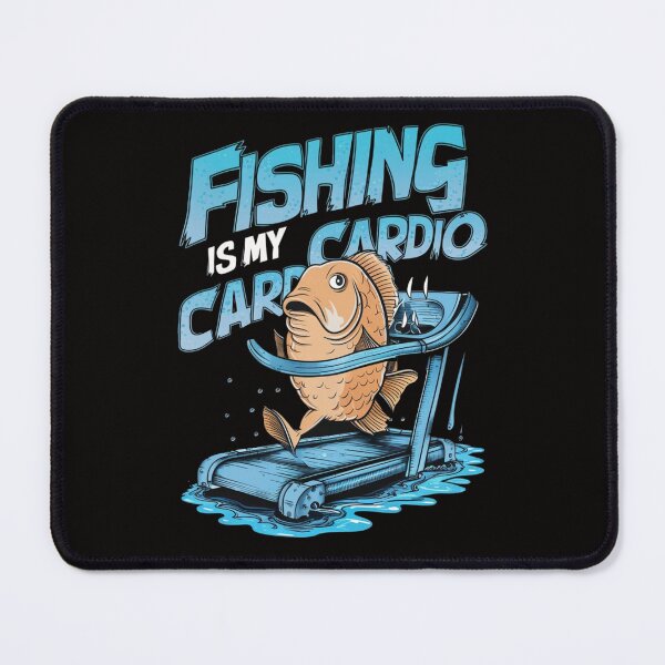 Item preview, Fishing is my cardio designed and sold by HOMEDESIGNPRINT.