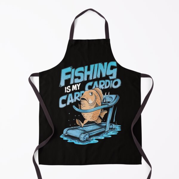 Item preview, Fishing is my cardio designed and sold by HOMEDESIGNPRINT.