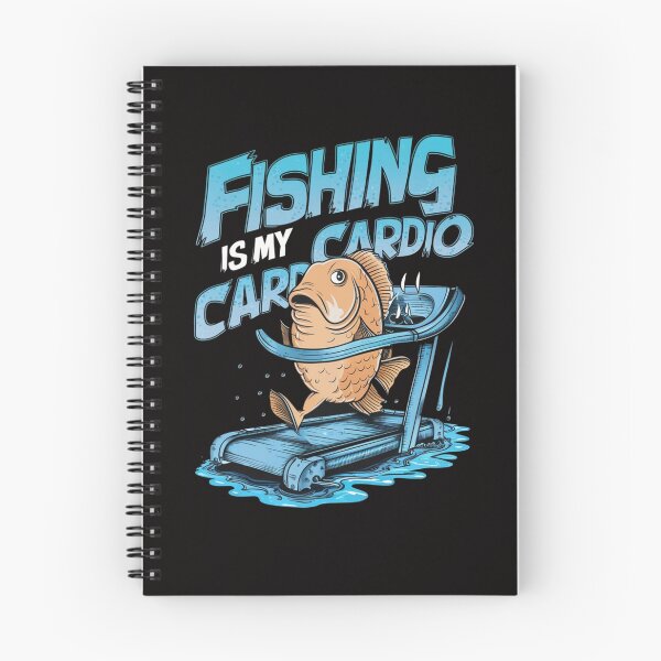 Item preview, Fishing is my cardio designed and sold by HOMEDESIGNPRINT.