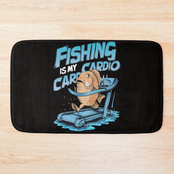 Item preview, Fishing is my cardio designed and sold by HOMEDESIGNPRINT.