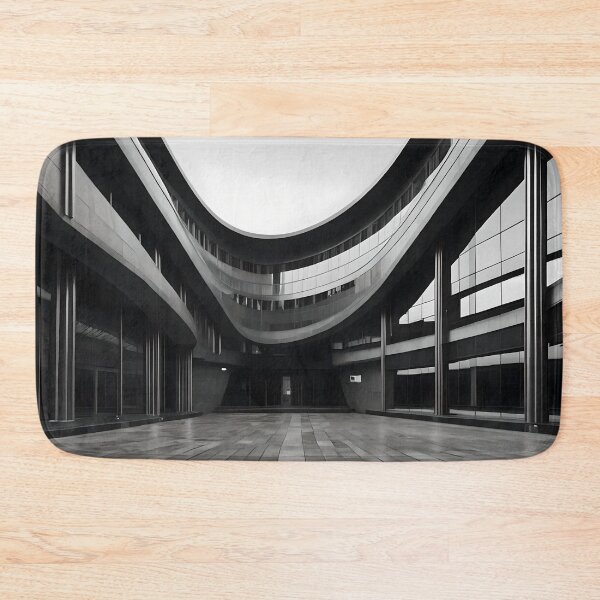 Item preview, Cinematic Monochromatic Architectural Abstract Photography designed and sold by ShadeScapeArt.