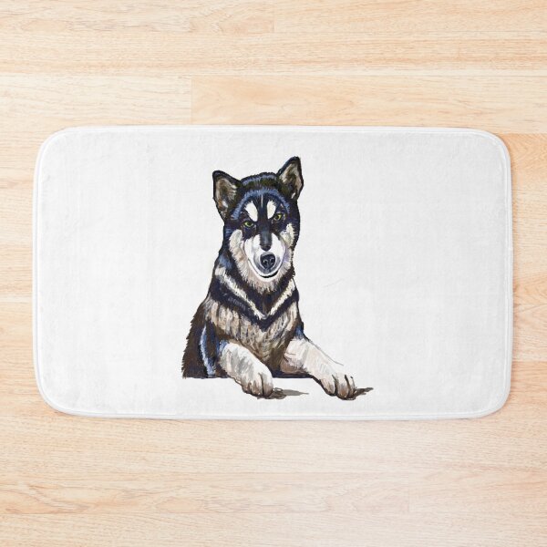 Item preview, Malamute puppy looking to play designed and sold by Valérie Ozanon.