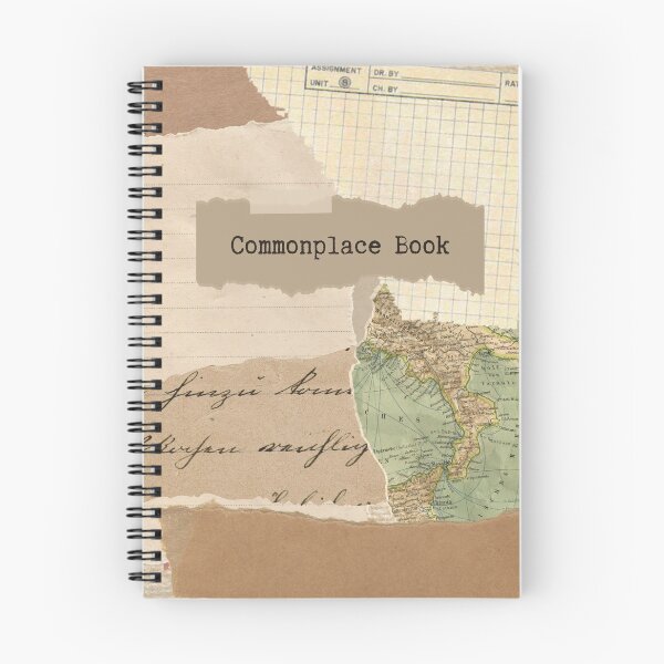 Item preview, Scrapbook Commonplace Book designed and sold by wonderxwander.