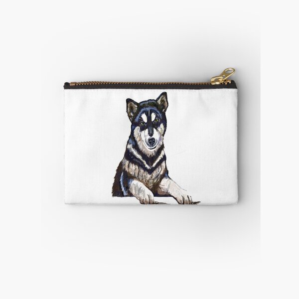 Item preview, Malamute puppy looking to play designed and sold by Valérie Ozanon.