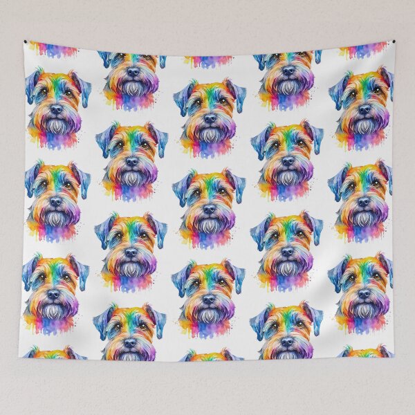 Item preview, Cesky Terrier Watercolor Portrait designed and sold by Fredster1966.