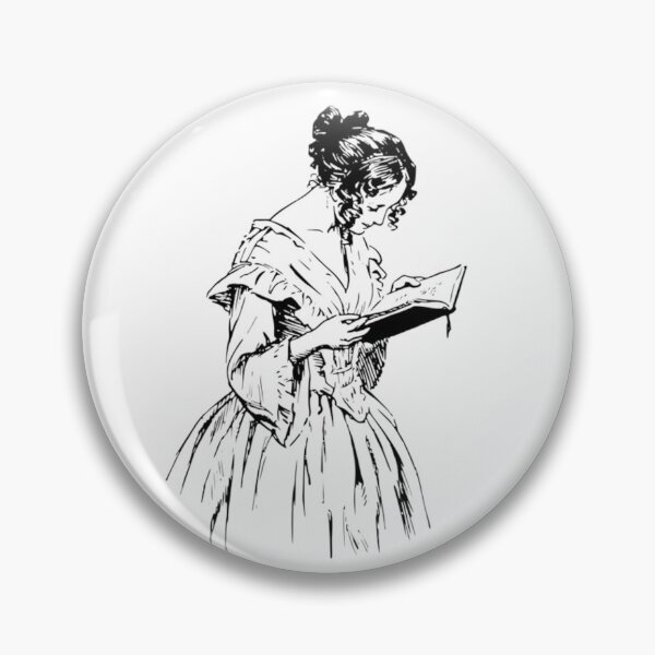 Item preview, Woman Reading Book  designed and sold by jennysselling.