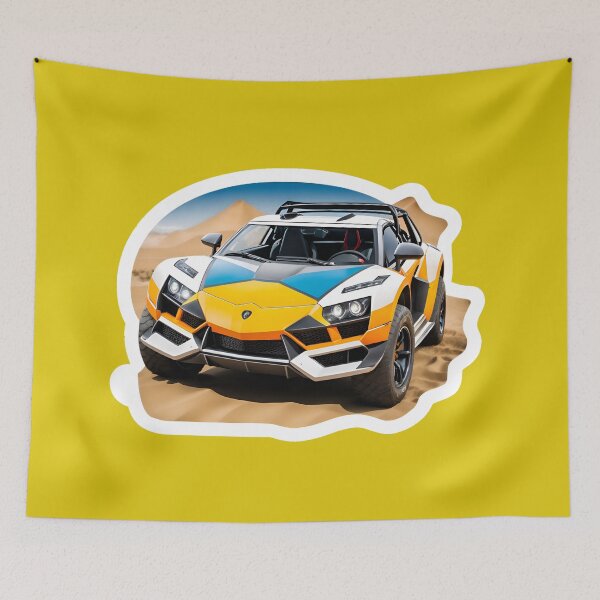 Item preview, Cool Dune Buggy Desert Rally Super Car designed and sold by TheArtOfPat.