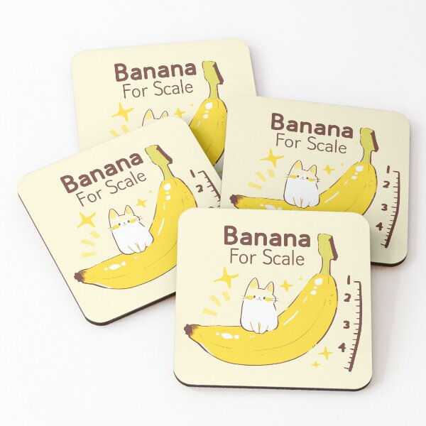 Item preview, Cat Banana For Scale designed and sold by SweetClicks123.