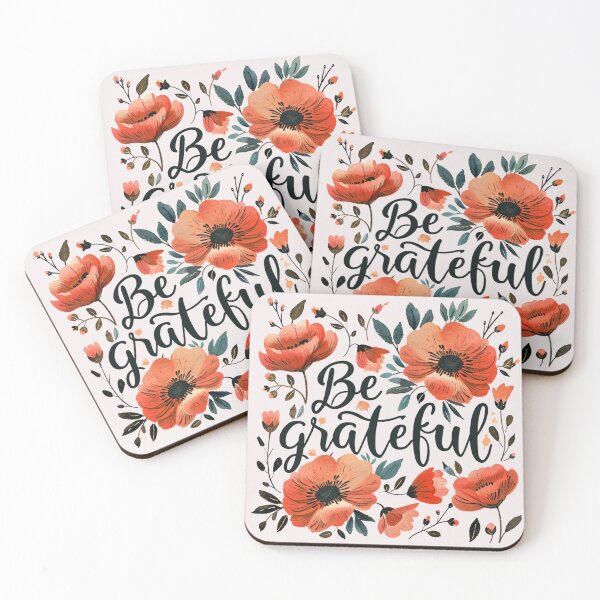 Item preview, Gratitude Blooms: Elegant Floral Design designed and sold by Ace Apparel  Attire.