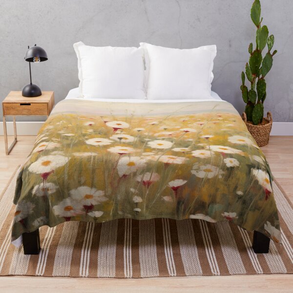 Item preview, Field with White Flowers designed and sold by r-tranquility.