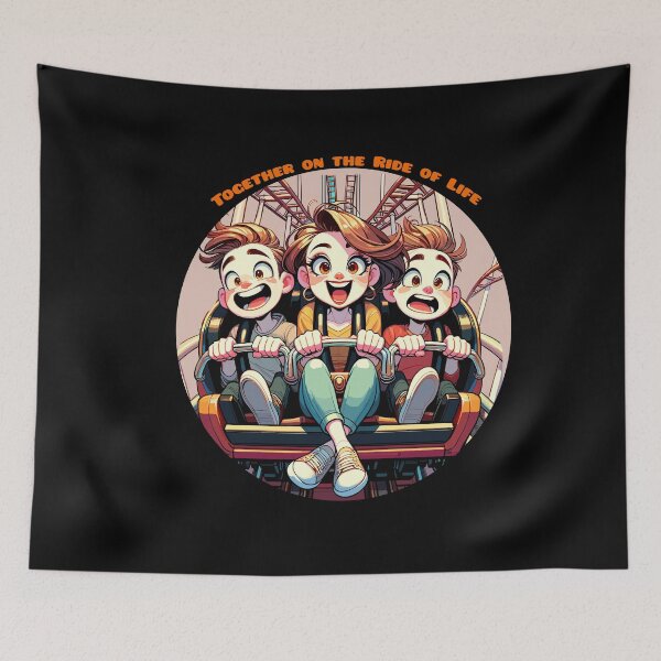 Item preview, Together on the Ride of Life,thrill-seekers of life,national siblings day designed and sold by toobel.