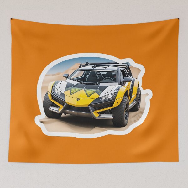 Item preview, Cool Dune Buggy Desert Rally Super Car designed and sold by TheArtOfPat.